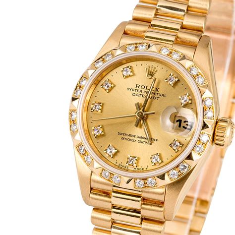 bob's Rolex lady president diamond